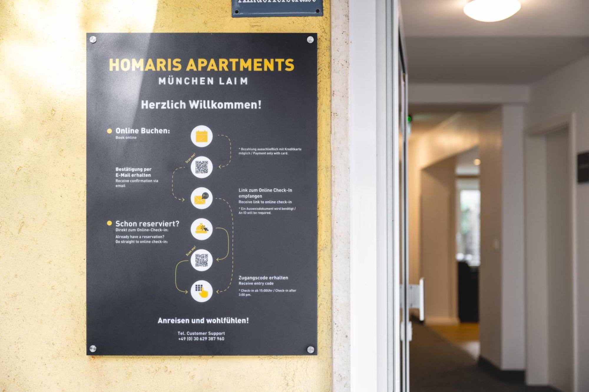 Homaris Apartments Muenchen Laim Exteriör bild